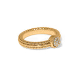 Brighton Illumina Celeste Dome Ring | Gold - Juli's Wearable Art