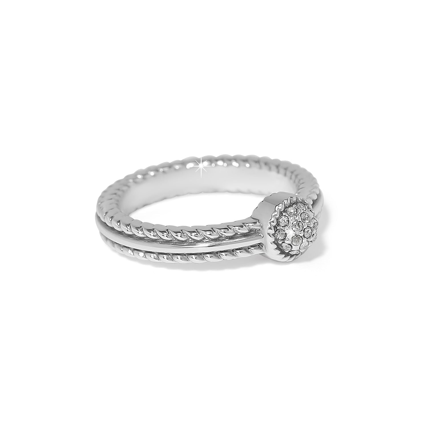 Brighton Illumina Celeste Dome Ring | Silver