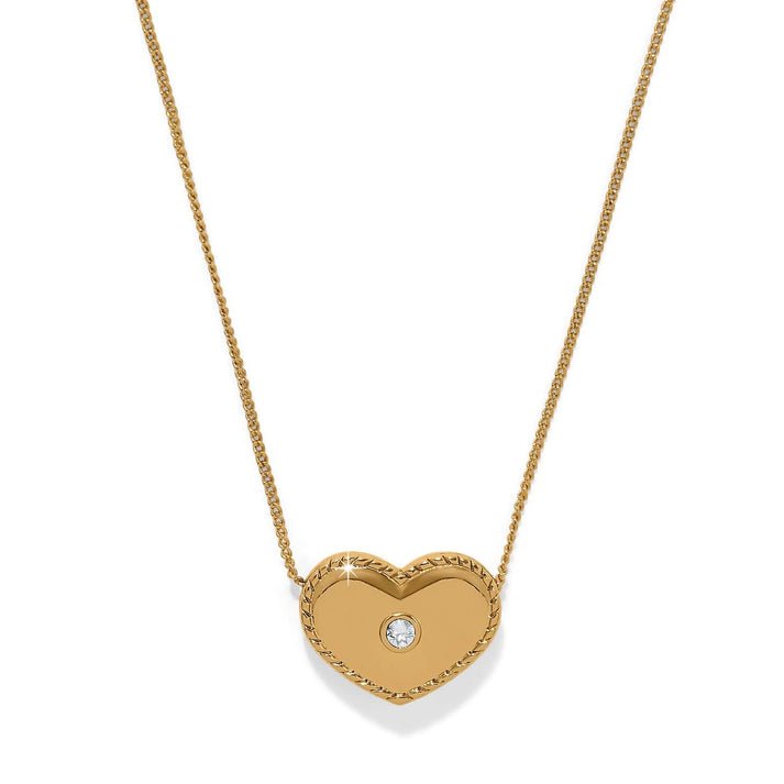 Brighton Illumina Celeste Heart Bold Necklace - Juli's Wearable Art