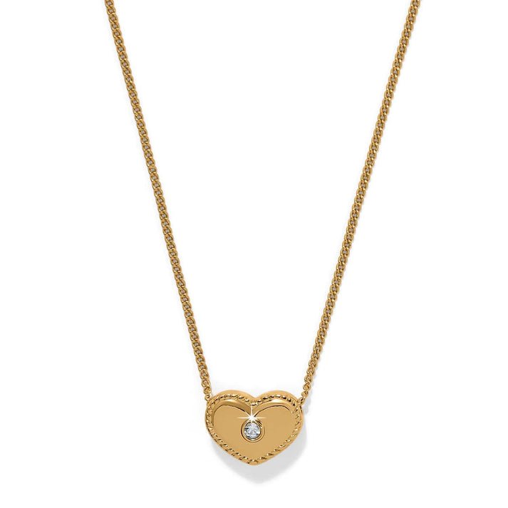 Brighton Illumina Celeste Heart Petite Necklace - Juli's Wearable Art