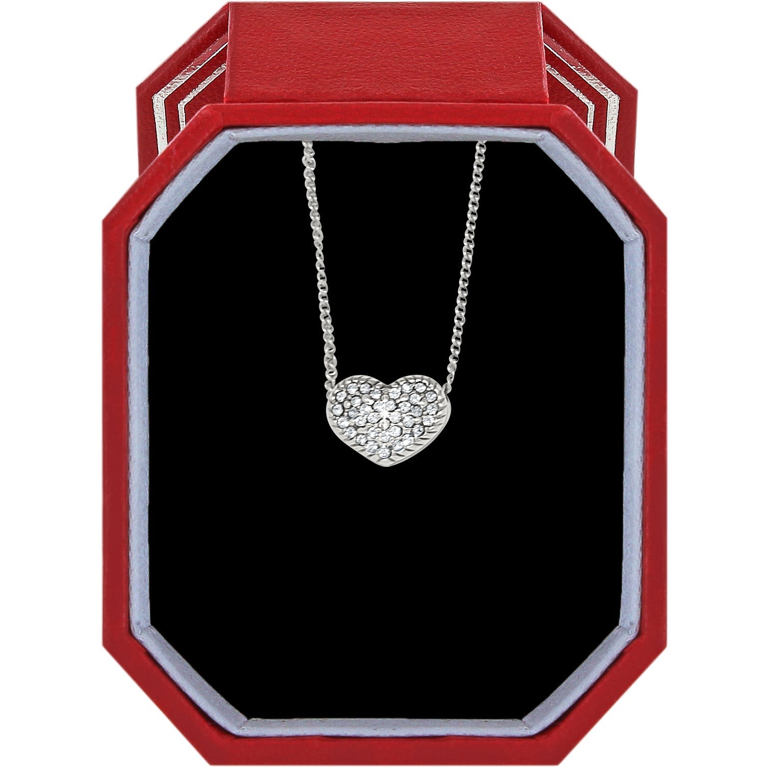 Brighton Illumina Celeste Heart Petite Necklace Gift Box - Juli's Wearable Art