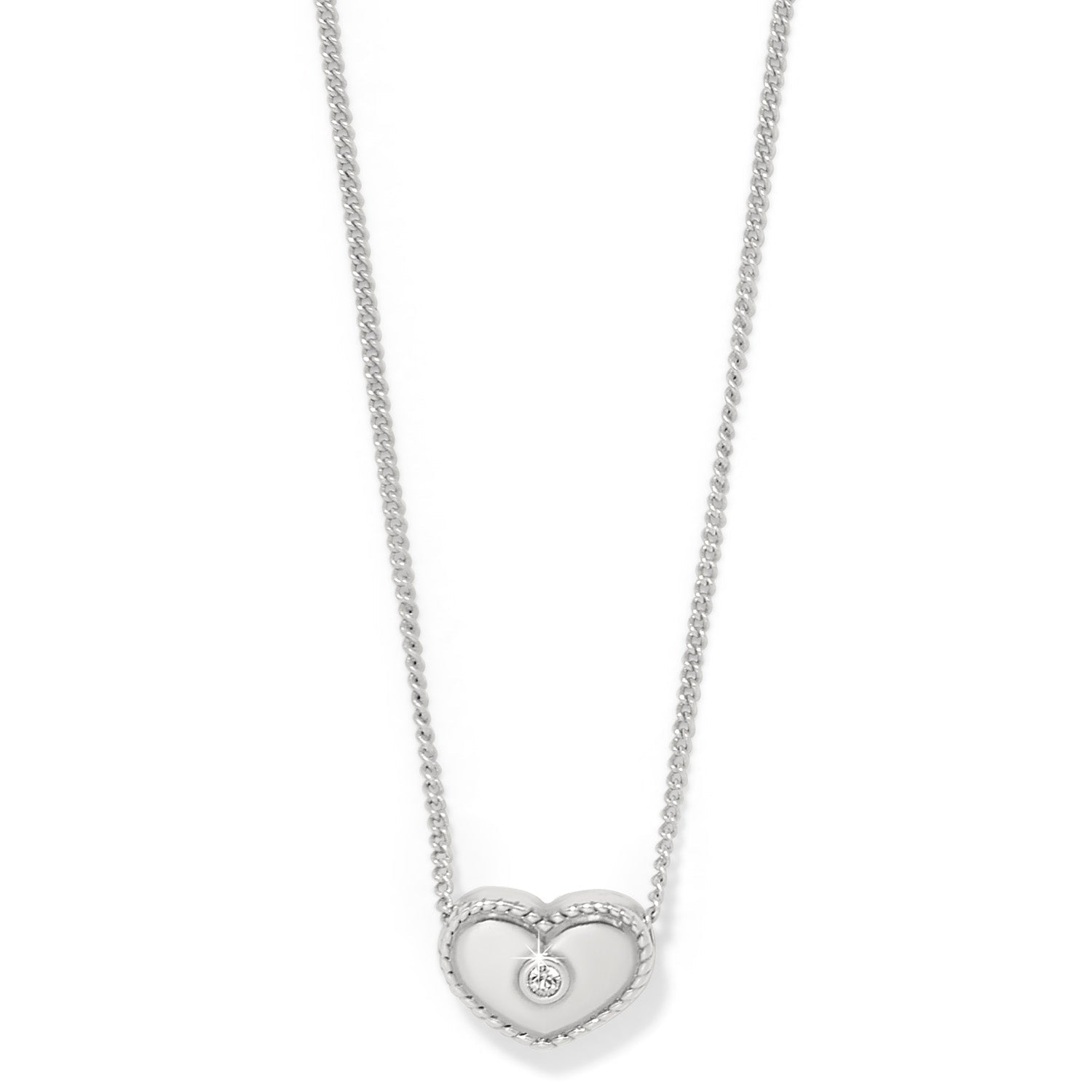 Brighton Illumina Celeste Heart Petite Necklace - Juli's Wearable Art