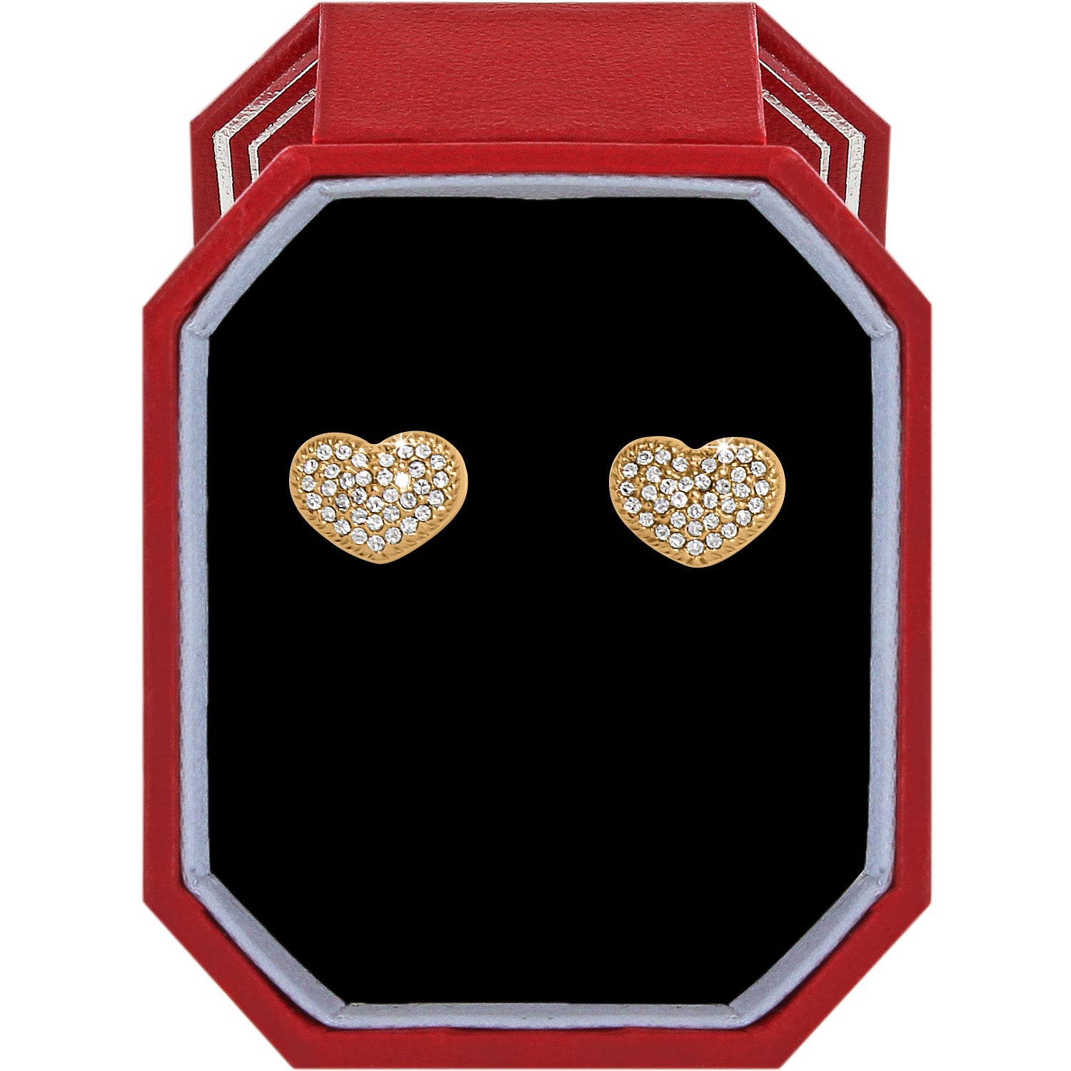 Brighton Illumina Celeste Heart Post Earrings Gift Box - Juli's Wearable Art