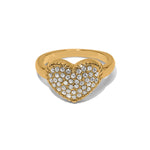 Brighton Illumina Celeste Heart Ring - Juli's Wearable Art