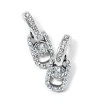 Brighton Illumina Lights Allure Post Earrings – Silver Crystal - Juli's Wearable Art