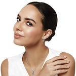 Brighton Illumina Lights Allure Post Earrings – Silver Crystal - Juli's Wearable Art