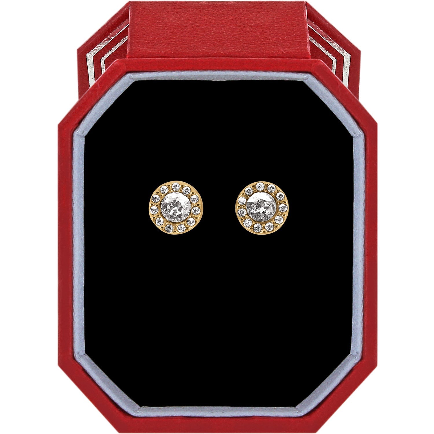 Brighton Illumina Solitaire Post Earrings Gift Box - Juli's Wearable Art