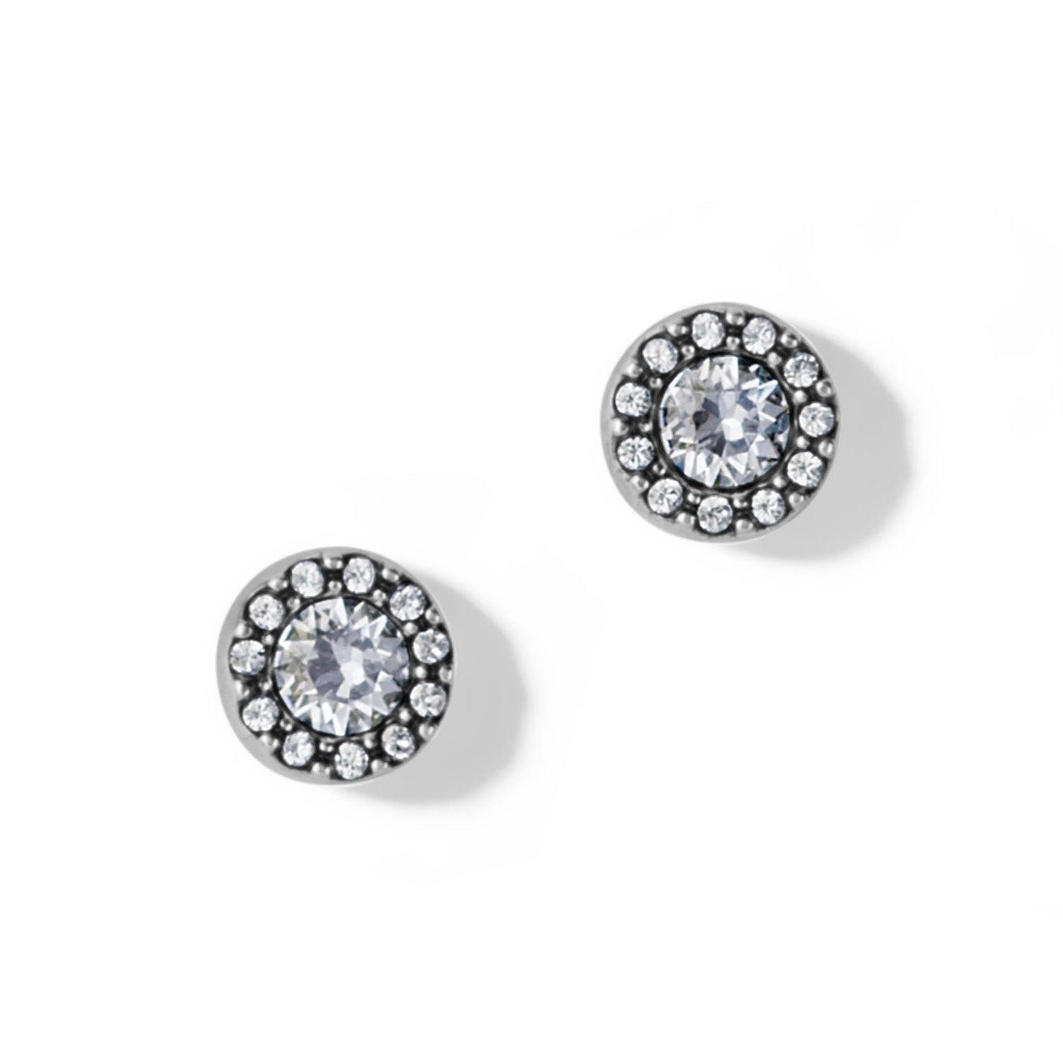 Brighton Illumina Solitaire Post Earrings | Silver