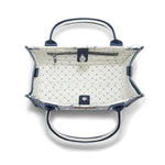 Brighton Indigo Song Bird Canvas Carryall - Juli's Wearable Art