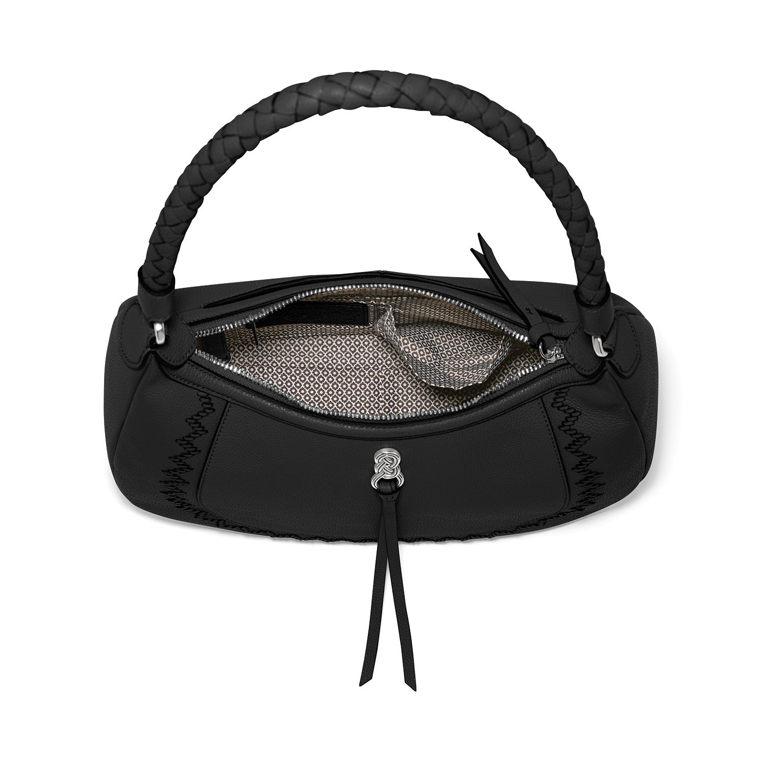 Brighton Interlok Addison Large Hobo | Black - Juli's Wearable Art