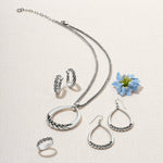 Brighton Interlok Braid Drop French Wire Earrings - Juli's Wearable Art