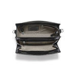 Brighton Interlok Braid Findley Organizer Bag | Black - Juli's Wearable Art