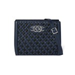 Brighton Interlok Braid Findley Organizer | Midnight - Juli's Wearable Art