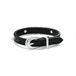Brighton Interlok Braid Leather Bracelet - Black - Juli's Wearable Art