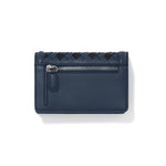 Brighton Interlok Braid Medium Wallet | Midnight - Juli's Wearable Art
