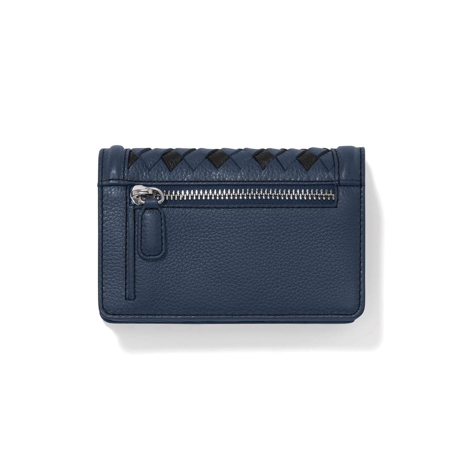 Brighton Interlok Braid Medium Wallet | Midnight - Juli's Wearable Art