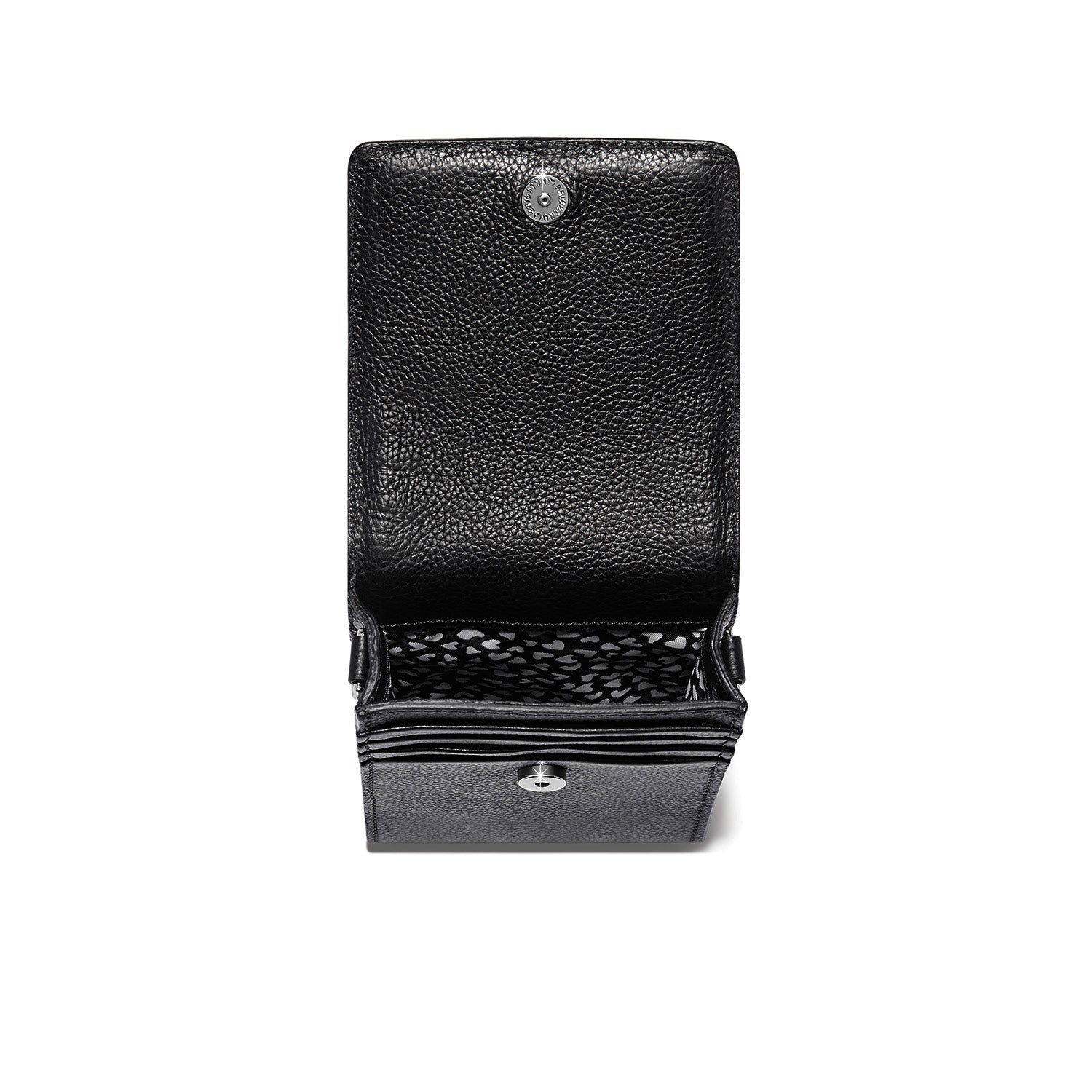 Brighton Interlok Braid Phone Organizer | Black - Juli's Wearable Art