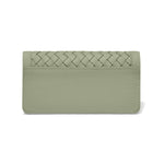 Brighton Interlok Braid Rockmore Wallet | Sage - Juli's Wearable Art