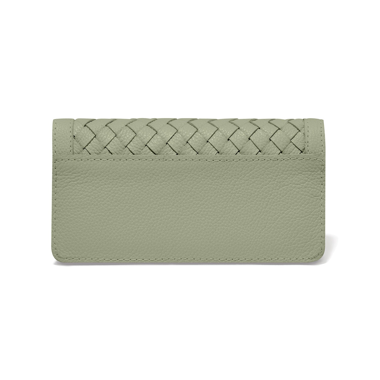 Brighton Interlok Braid Rockmore Wallet | Sage - Juli's Wearable Art