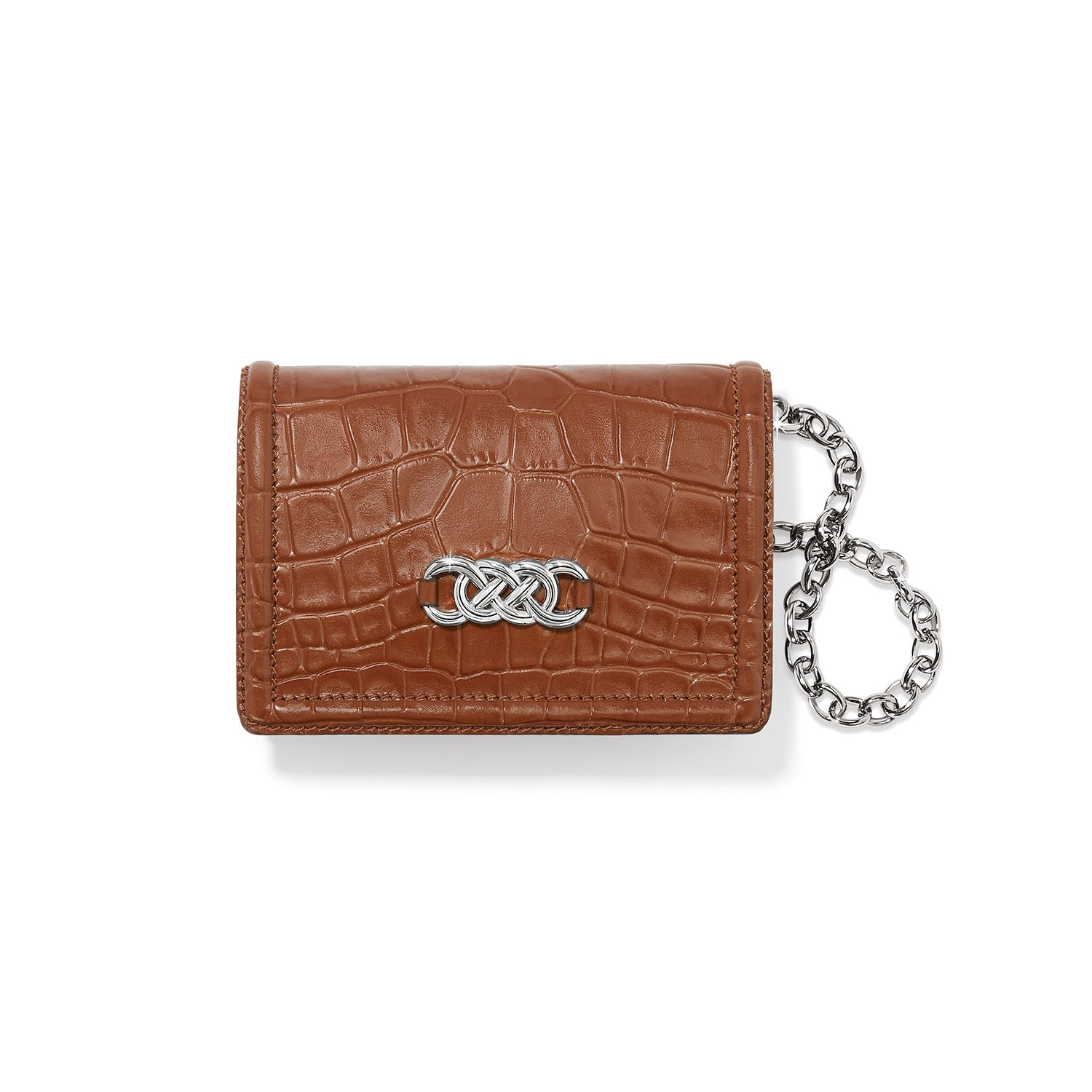 Brighton Interlok Croco Medium Wallet - Juli's Wearable Art