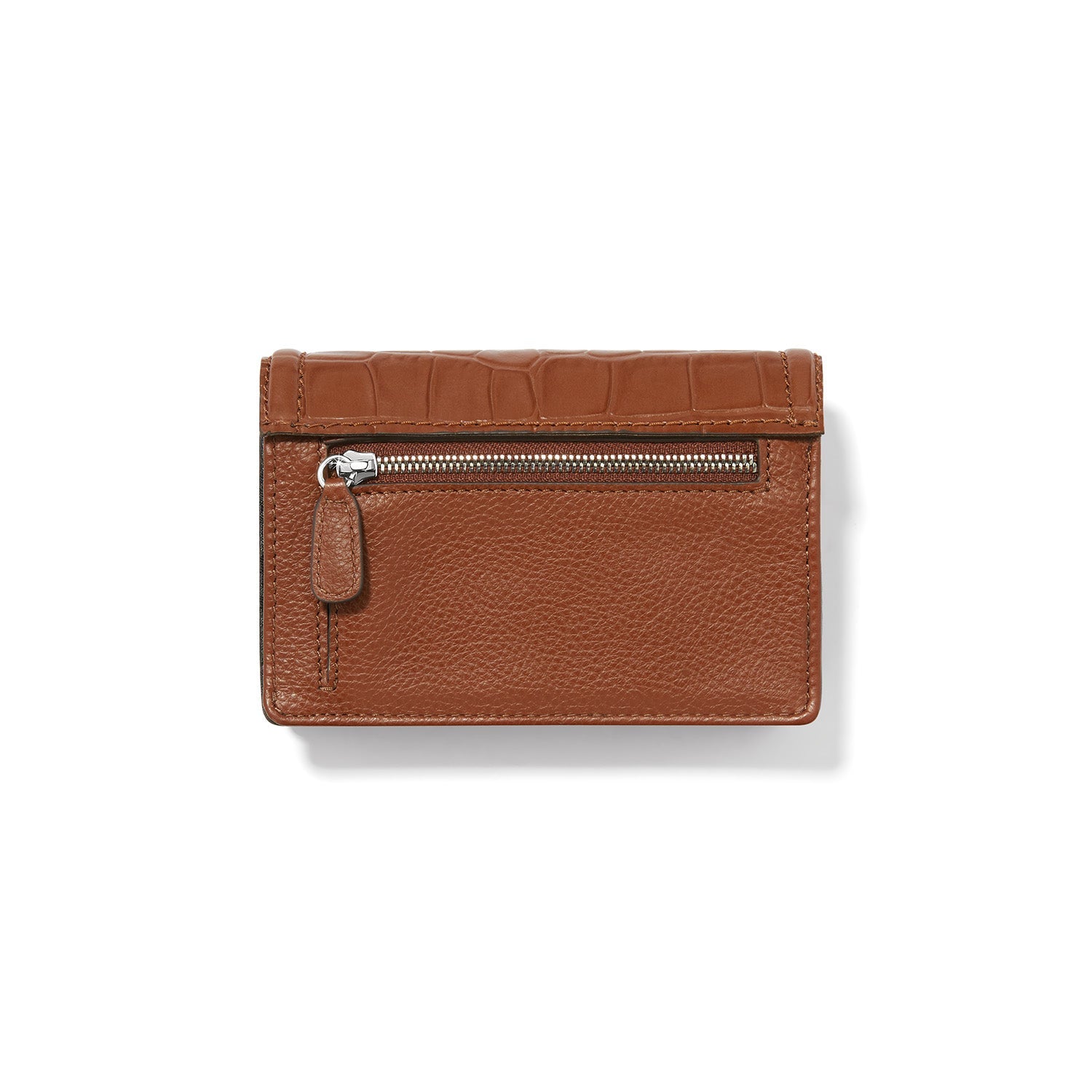 Brighton Interlok Croco Medium Wallet - Juli's Wearable Art