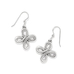 Brighton Interlok Curve French Wire Earrings - Juli's Wearable Art