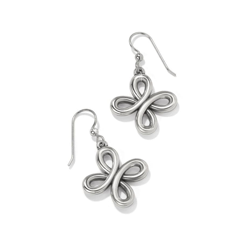 Brighton Interlok Curve French Wire Earrings - Juli's Wearable Art