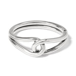 Brighton Interlok Curve Hinged Bangle - Juli's Wearable Art