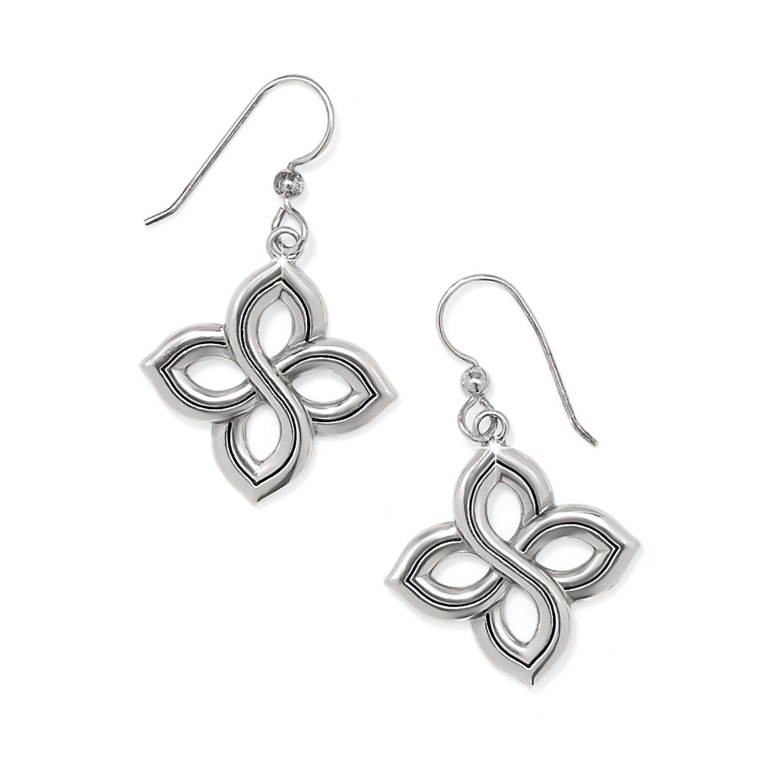 Brighton Interlok Floral Knot French Wire Earrings - Juli's Wearable Art