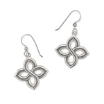 Brighton Interlok Floral Knot French Wire Earrings - Juli's Wearable Art