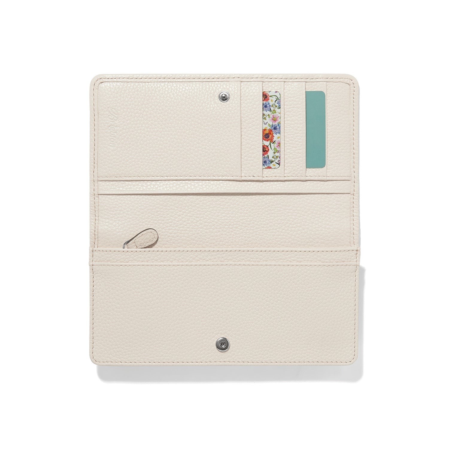 Brighton Interlok Harmony Embroidered Rockmore Wallet | Shoe White - Juli's Wearable Art