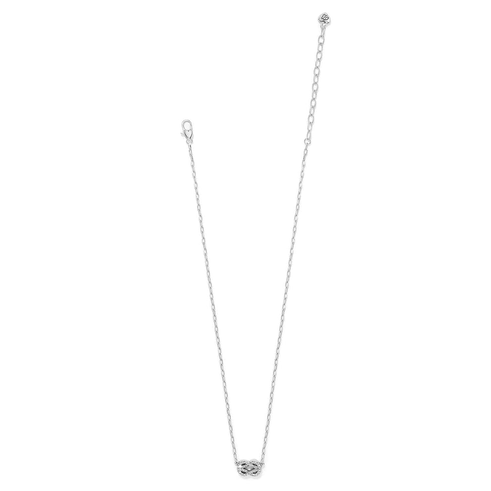Brighton Interlok Harmony Luxe Petite Necklace – Silver - Juli's Wearable Art
