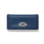 Brighton Interlok Harmony Slim Folio | French Blue - Juli's Wearable Art