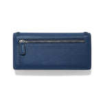 Brighton Interlok Harmony Slim Folio | French Blue - Juli's Wearable Art