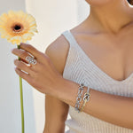 Brighton Interlok Harmony Two Tone Bar Bracelet - Juli's Wearable Art