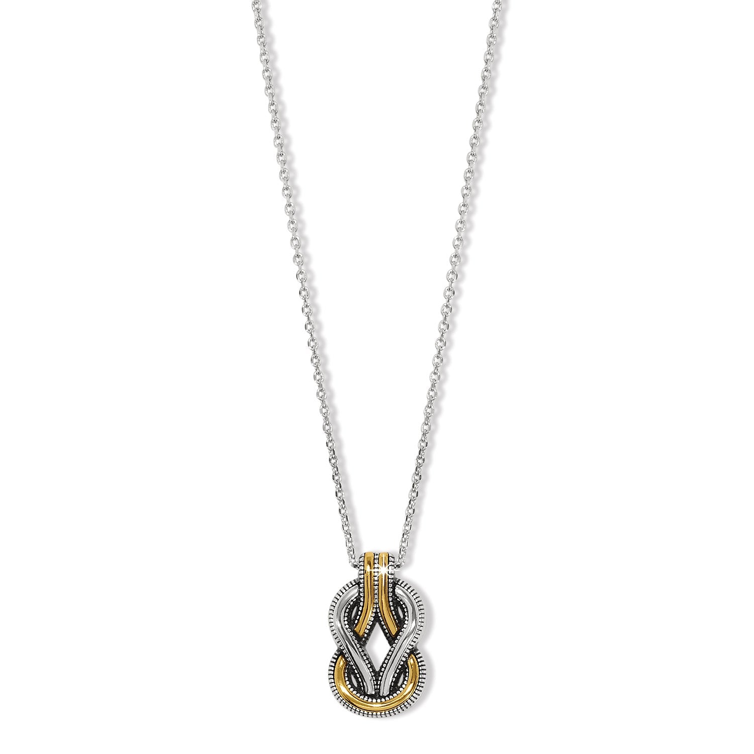 Brighton Interlok Harmony Two Tone Necklace - Juli's Wearable Art