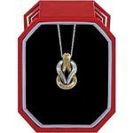 Brighton Interlok Harmony Two Tone Necklace Gift Box - Juli's Wearable Art