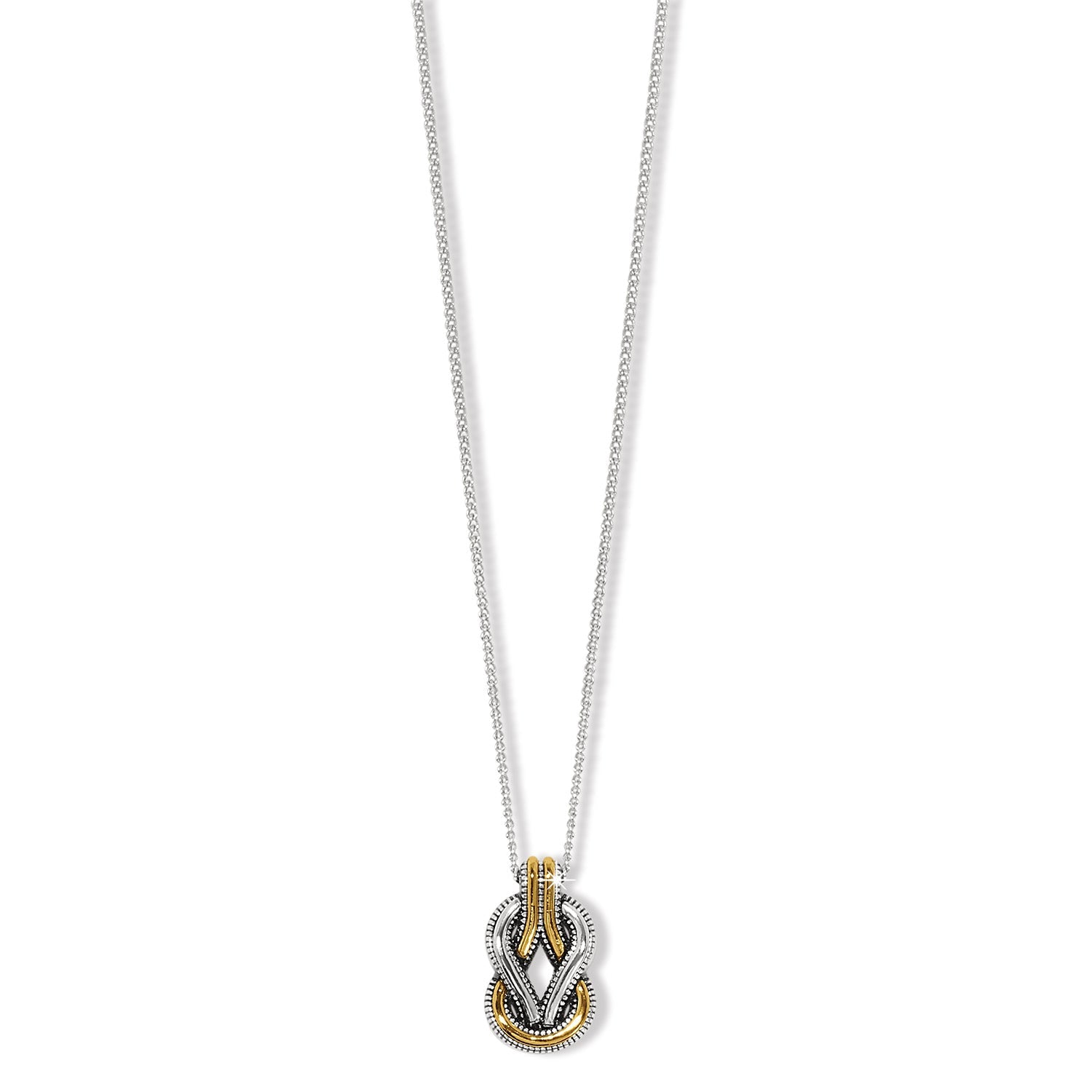 Brighton Interlok Harmony Two Tone Petite Necklace - Juli's Wearable Art