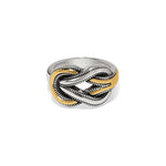 Brighton Interlok Harmony Two - Tone Ring - Juli's Wearable Art