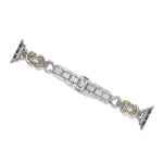 Brighton Interlok Harmony Two Tone Watch Band - Juli's Wearable Art