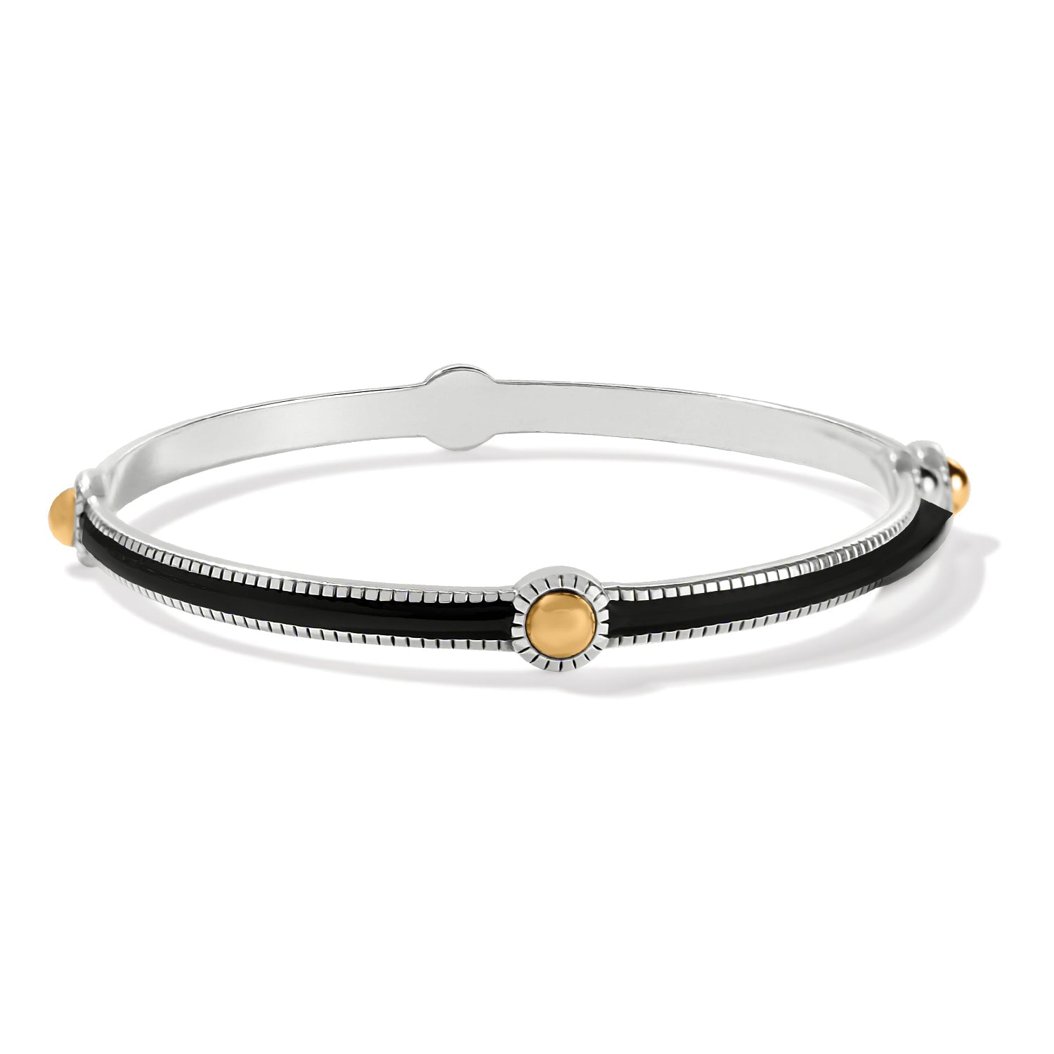 Brighton Interlok Noir Slim Bangle - Juli's Wearable Art