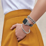 Brighton Interlok Reversible Watch Band - Juli's Wearable Art