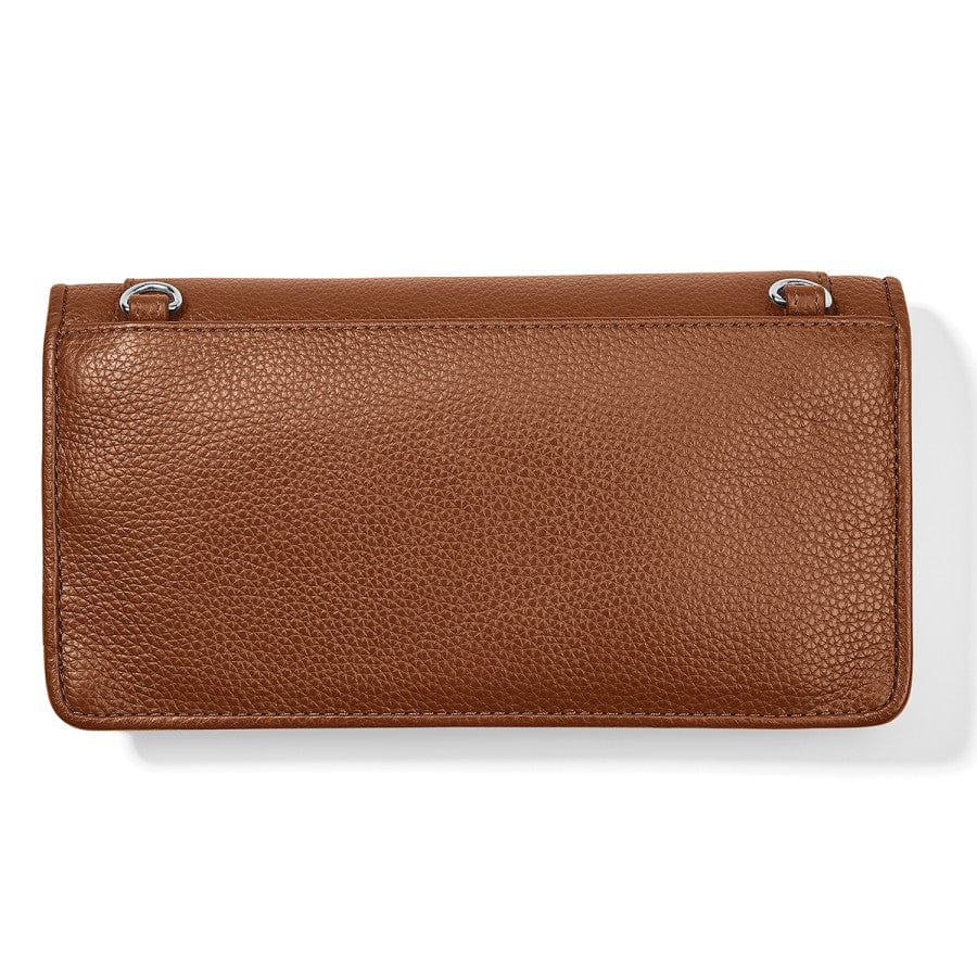 Brighton Interlok Rockmore Wallet – Bourbon Leather with Detachable Strap - Juli's Wearable Art
