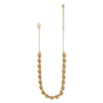Brighton Interlok Single Knot Collar Necklace | Gold - Juli's Wearable Art