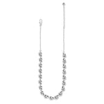 Brighton Interlok Single Knot Collar Necklace | Silver - Juli's Wearable Art