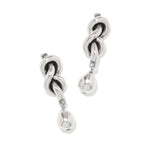 Brighton Interlok Single Knot Drop Earrings - Juli's Wearable Art