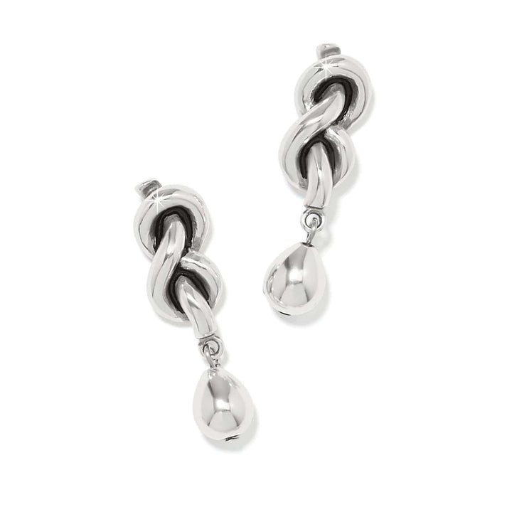 Brighton Interlok Single Knot Drop Earrings - Juli's Wearable Art
