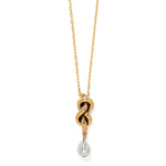 Brighton Interlok Single Knot Drop Necklace - Juli's Wearable Art