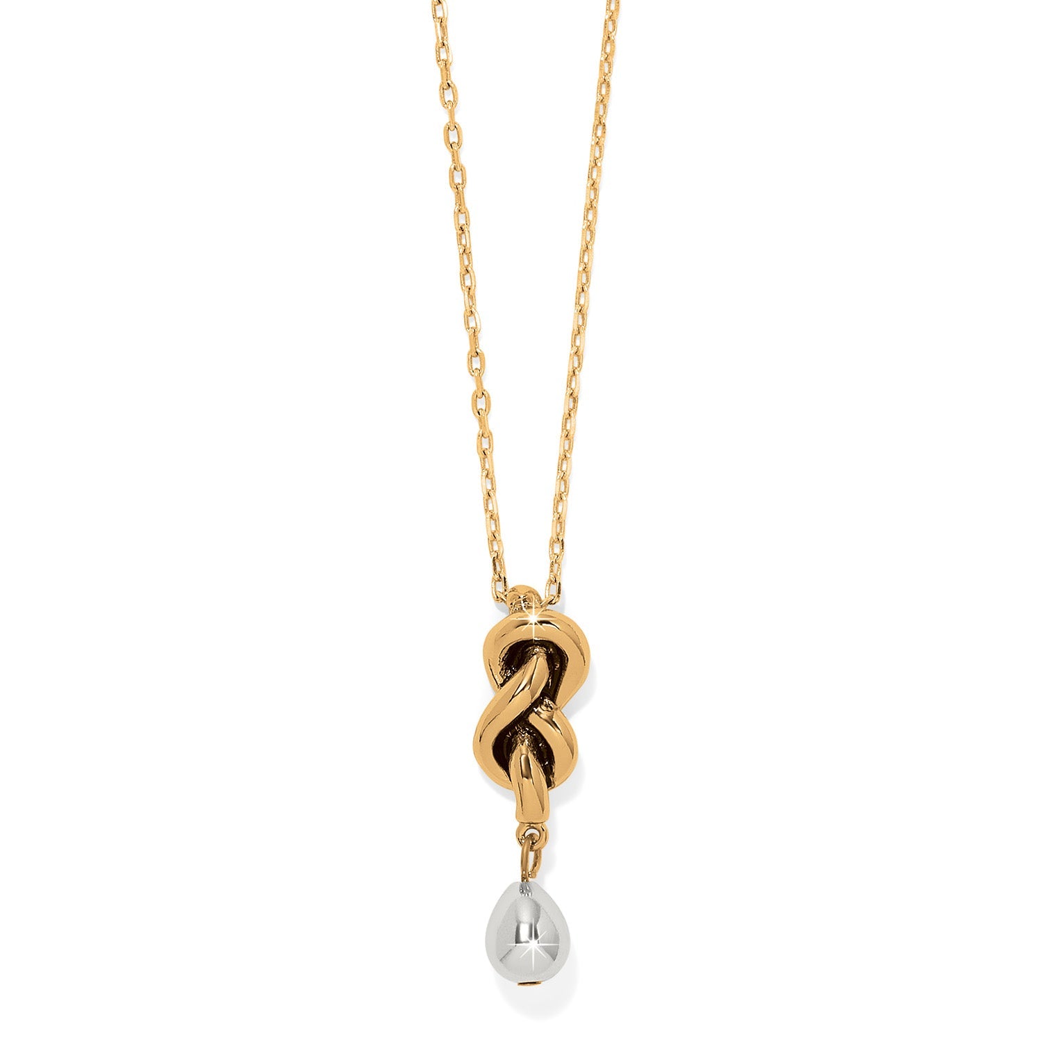 Brighton Interlok Single Knot Drop Necklace - Juli's Wearable Art