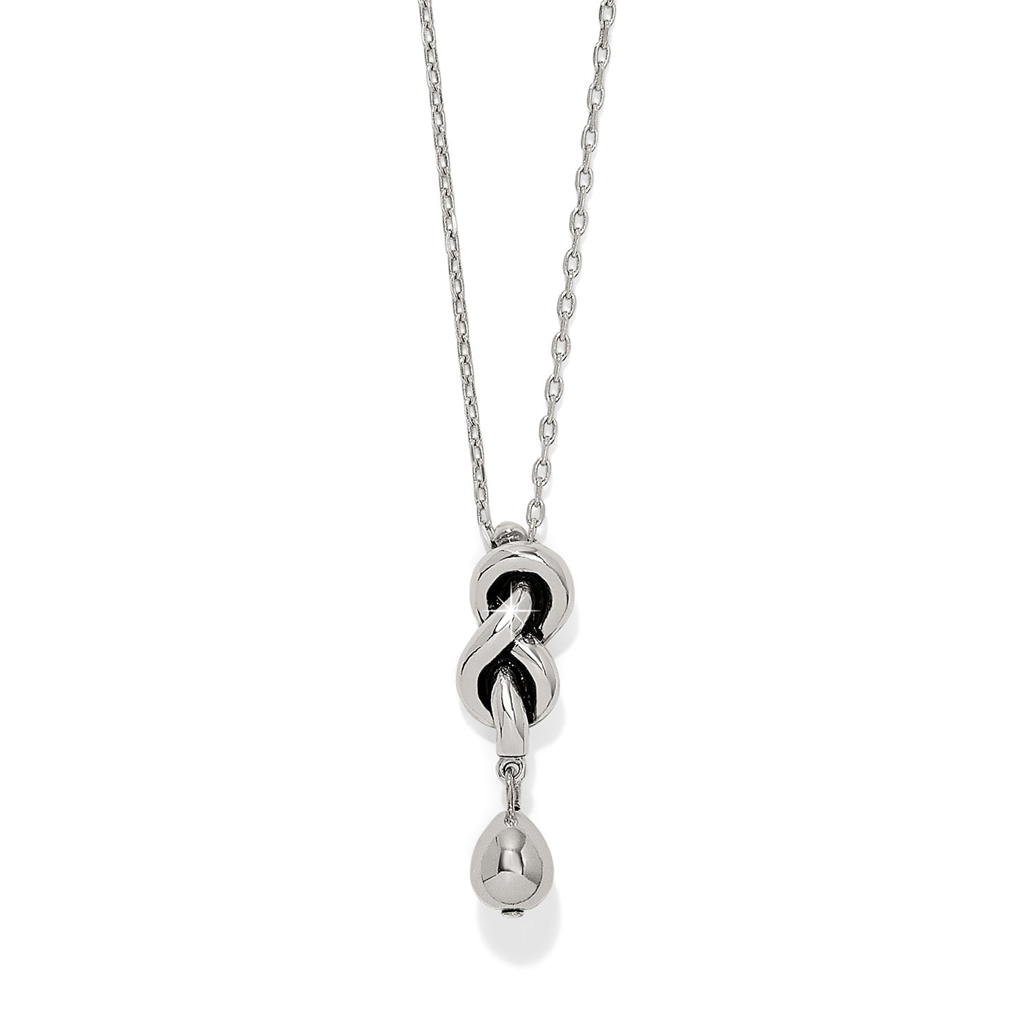 Brighton Interlok Single Knot Drop Necklace - Juli's Wearable Art